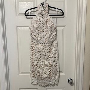 Vici Collection Dress | White Lace | Sz S | NWOT | Bridal / Engagement / Shower